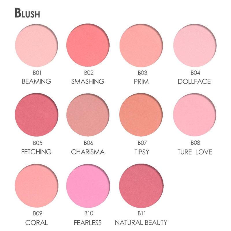 Blush em Pó Focallure Profissional - Loja SouMulie